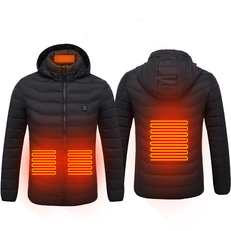 Summer To Winter New Heated Jacket Coat USB Electric Jacket for Winter