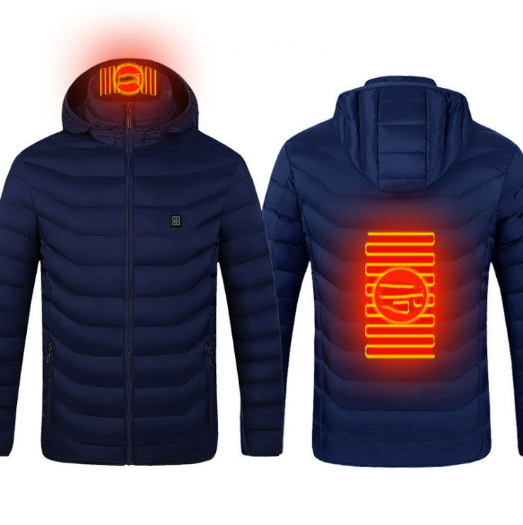 Summer To Winter New Heated Jacket Coat USB Electric Jacket for Winter