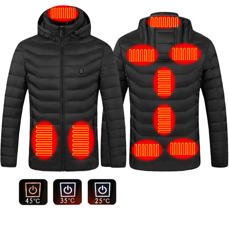 Summer To Winter New Heated Jacket Coat USB Electric Jacket for Winter